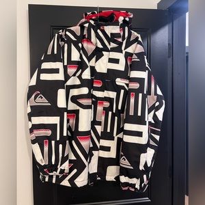 Quiksilver Mens Utility Quiktech 5000 Snow Ski Snowboard Jacket